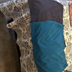 Blue and Gray skorts